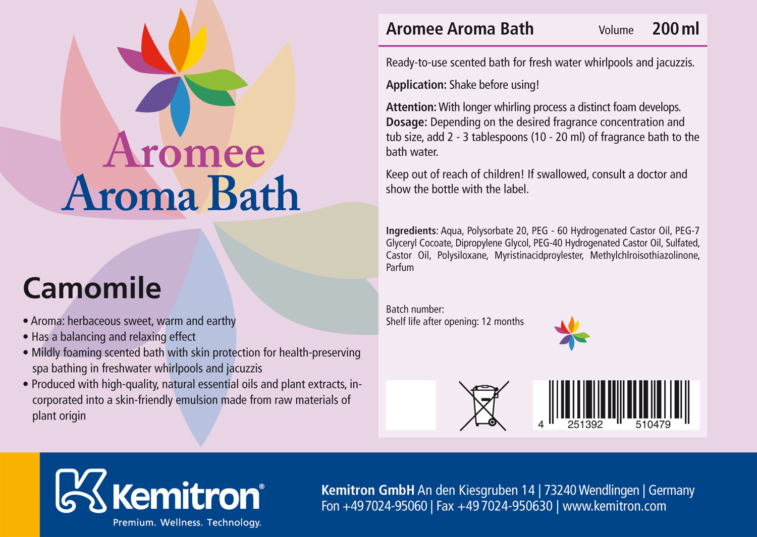 Aromee Aromabath "Camomile"